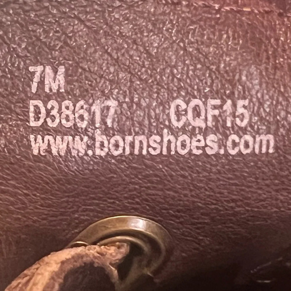 Born JEM Oiled Suede Booties Light Brown. Size 7. - Picture 14 of 15